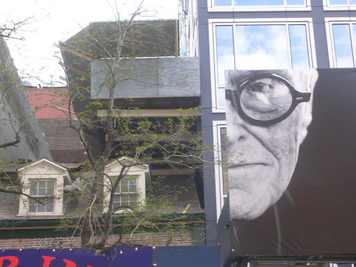 The ghost of Philip Johnson looms..