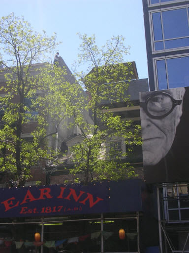The ghost of Philip Johnson looms..